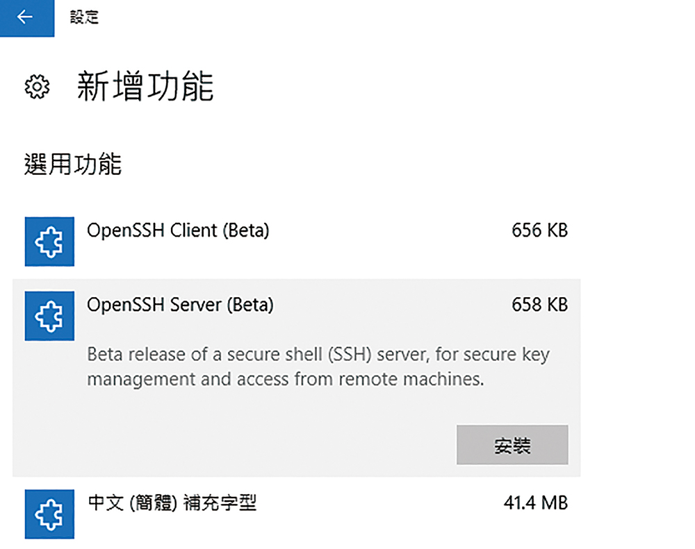 Win10內執行linux程式實戰wsl子系統安裝 網管人