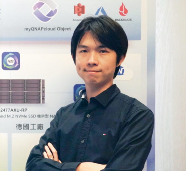 QNAP資深產品經理石鎧銘表示,以NAS為核心打造穩定高可用的資料架構,串聯MES與AI,確保智慧製造不中斷並提升效率與合規性。